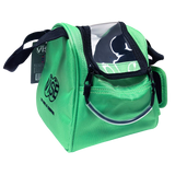 Vise Clear Top Green Add-On Bag