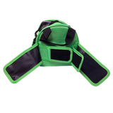 Vise Clear Top Green Add-On Bag