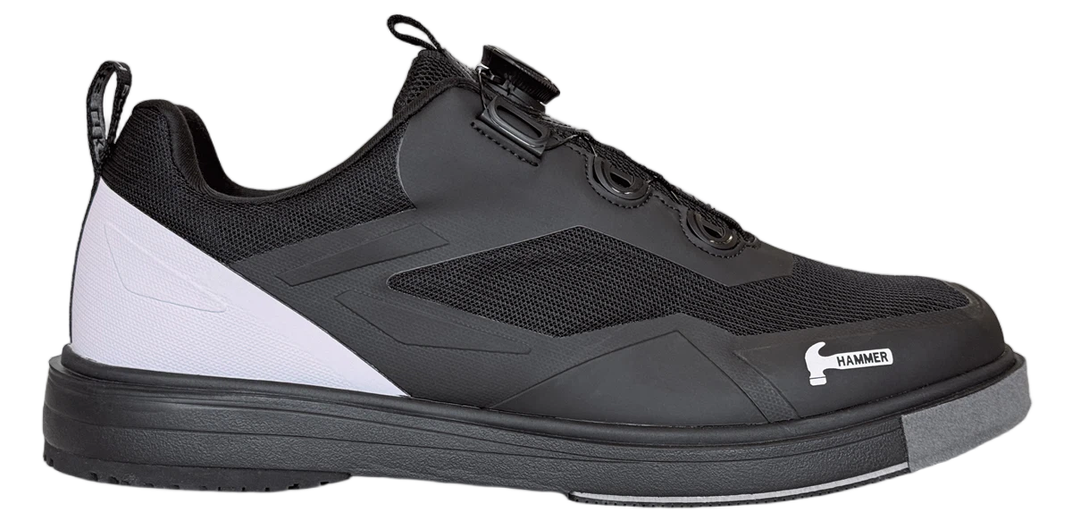 Hammer VIBE Men's RH Bowling Shoe Black/Grey