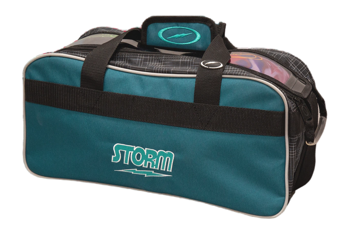 2 Ball Tote Steel Blue/Black
