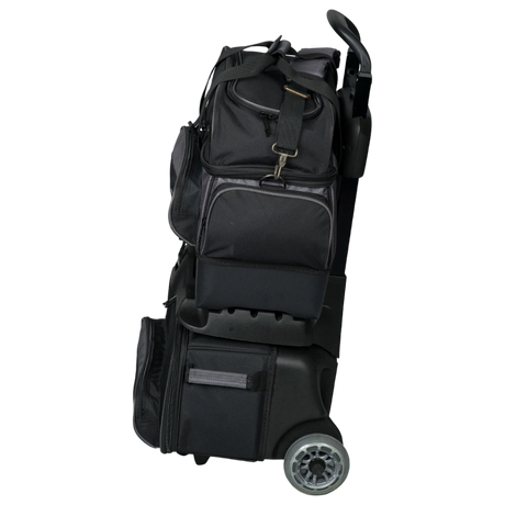 KR Strikeforce Konvoy 4 Ball Roller Bowling Bag Black/Carbon