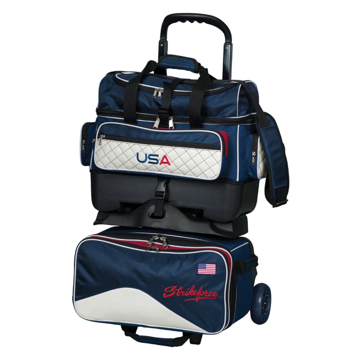 KR Strikeforce Royal Flush 4 Ball Roller Bowling Bag