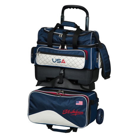 KR Strikeforce Royal Flush 4 Ball Roller Bowling Bag