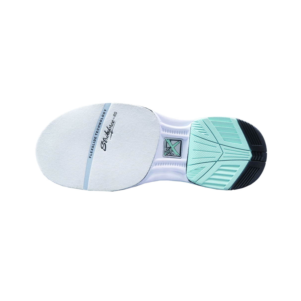 KR Strikeforce Lady Jet Bowling Shoes White/Teal LH 10