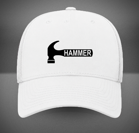 Hammer Bowling Black Rev Retro Trucker Hat