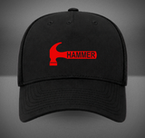 Hammer Bowling Red Rev Retro Trucker Hat