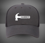 Hammer Bowling White Rev Retro Trucker Hat
