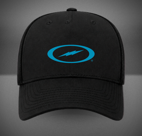 Storm Bowling Electric Blue Bolt Retro Trucker Hat