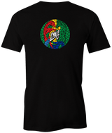 Swag Bowling Dragon Stained Glass T-shirt