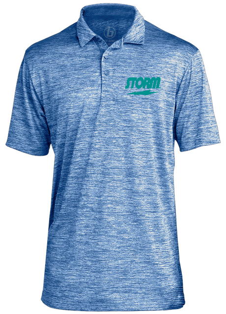 Storm Classic Teal Logo Performance Polo