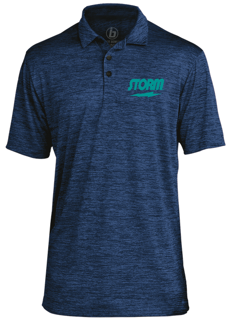 Storm Classic Teal Logo Performance Polo