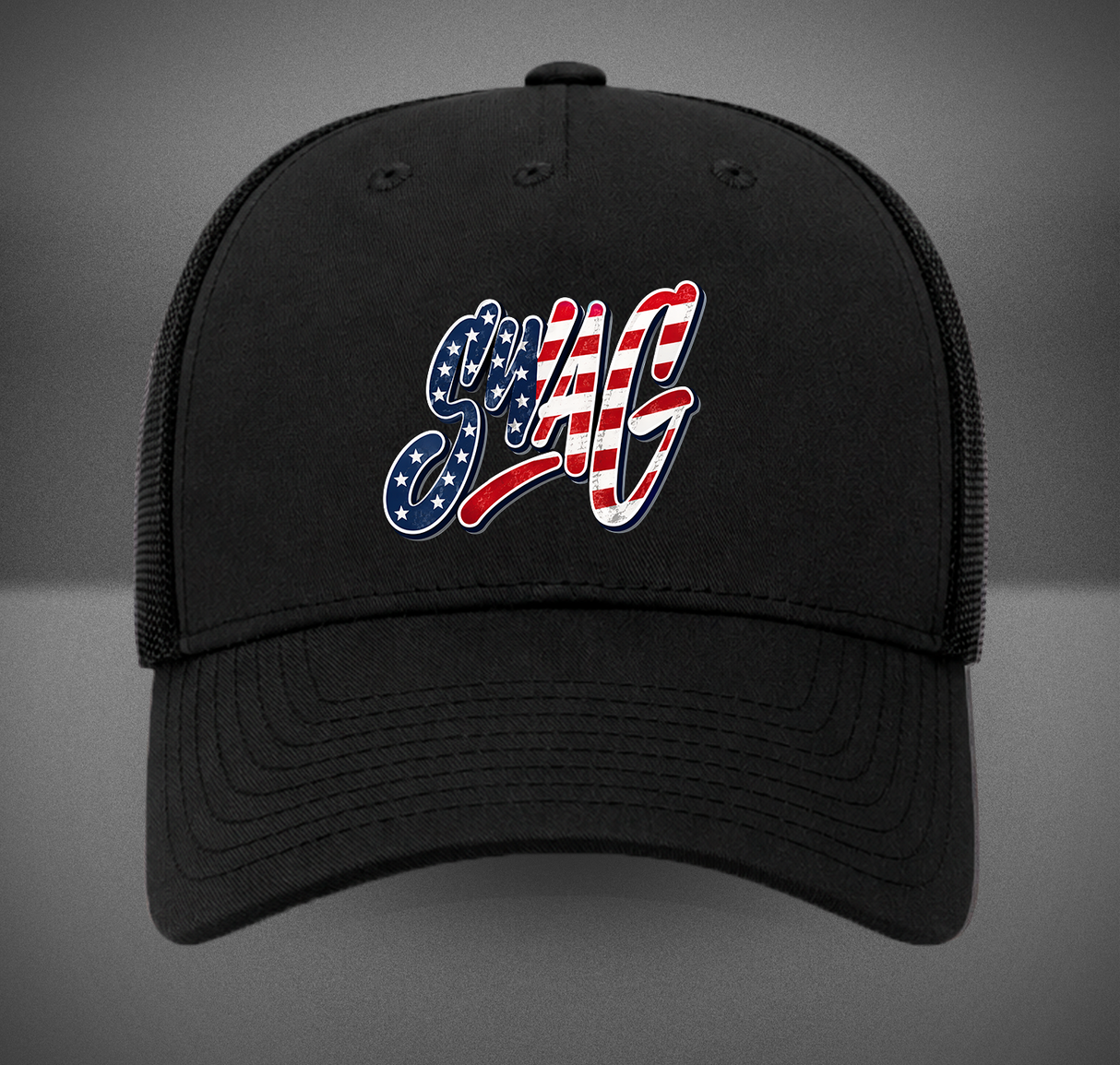 Swag Bowling USA Retro Trucker Hat