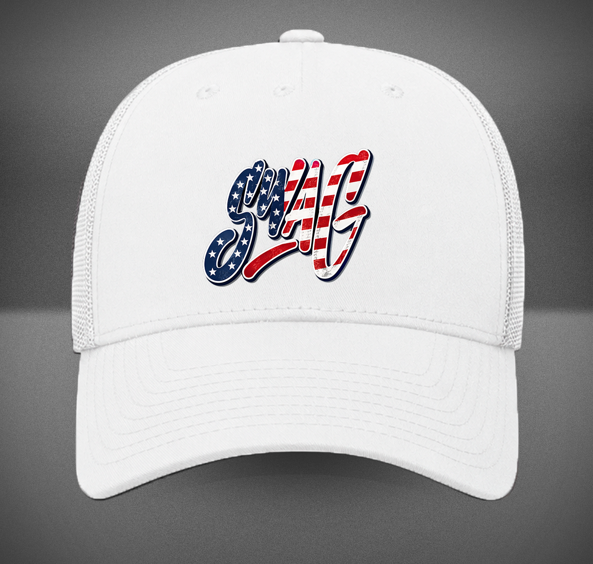 Swag Bowling USA Retro Trucker Hat