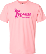Track Bowling Pink Tee