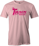 Track Bowling Pink Tee