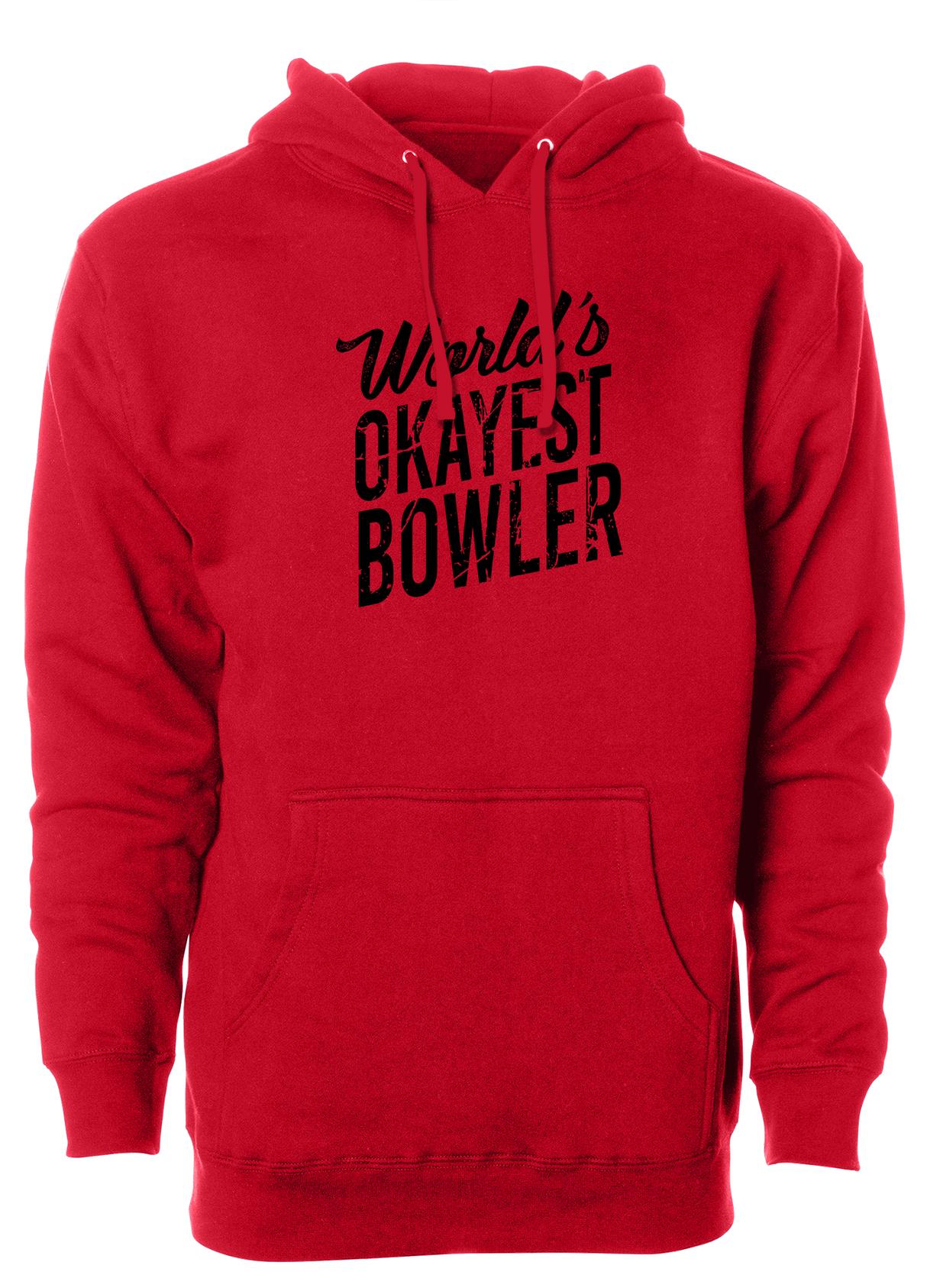 World's Okayest Bowler Hoodie
