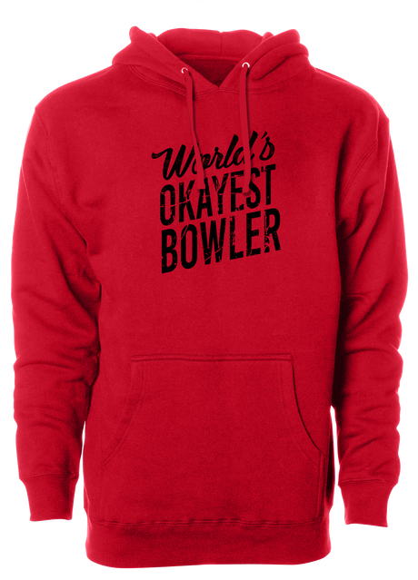 World's Okayest Bowler Hoodie