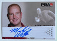 Mike Wolfe 2008 Rittenhouse PBA Autograph Bowling Card