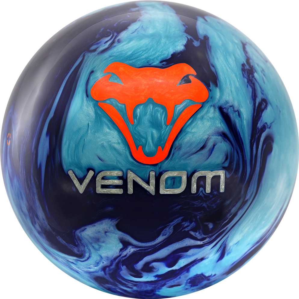bowling ballThe Blue Coral Venom™ is the first ever hybrid asymmetric found in the 10-year history of the Venom™ line. The latest stage of evolution in the wildly successful Venom™ line, the this ball focuses on versatility and benchmark reaction for moderately high friction surfaces. Inside Bowling Pro Shop offers free shipping.