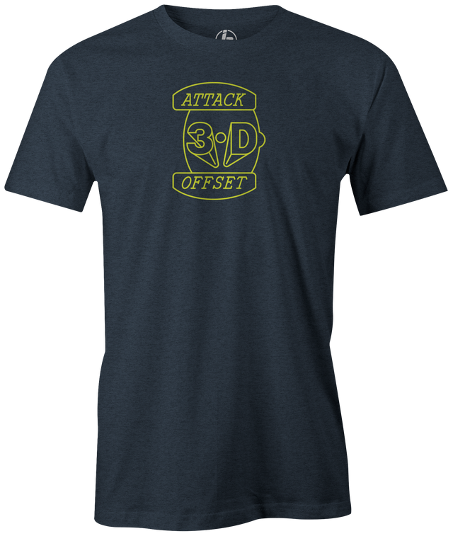 3D Offset Attack Bowling T-shirt The first Hammer ball with a mass bias marking. It was HOT! Re-live this iconic ball with this sick off set Hammer Bowling T-Shirt. Hit the lanes with this cool retro t-shirt to show everyone how big of a bowling fan you are! Tshirt, tee, tee-shirt, tee shirt, teeshirt, shirt. League bowling team shirt. Old school