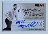 Mike McGrath 2008 Rittenhouse PBA Legendary Moments Autograph Bowling Card