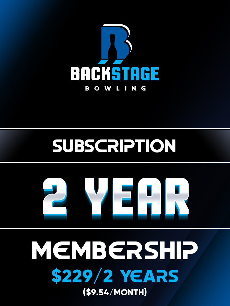 Backstage Bowling Subscription- 2 Year Membership $229