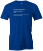 backyard bowler t shirt vocab inside bowlers league tournament blue