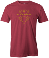The latest in Hammer Bowling's Black Widow Series, the new Black Widow 2.0 Hybird. It's Hammer Time! Wear this iconic logo with pride. Grab this classic Hammer t-shirt and hit the lanes! This is the perfect gift for all Hammer fans! Bill o'neill, Tshirt, tee, tee-shirt, tee shirt, Pro shop. League bowling team shirt. PBA. PWBA. USBC. Junior Gold. Youth bowling. Tournament t-shirt. Men's. Bowling Ball.