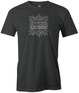 Blizzard Meltdown by Swag Bowling. Swag Bowling Classic Logo T-shirt. This shirt is perfect for bowling practice, leagues or weekend tournaments. Men's T-Shirt, bowling ball, tee, tee shirt, tee-shirt, t shirt, t-shirt, tees, league, tournament shirt, PBA, PWBA, USBC. 