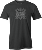 Blizzard Meltdown by Swag Bowling. Swag Bowling Classic Logo T-shirt. This shirt is perfect for bowling practice, leagues or weekend tournaments. Men's T-Shirt, bowling ball, tee, tee shirt, tee-shirt, t shirt, t-shirt, tees, league, tournament shirt, PBA, PWBA, USBC. 