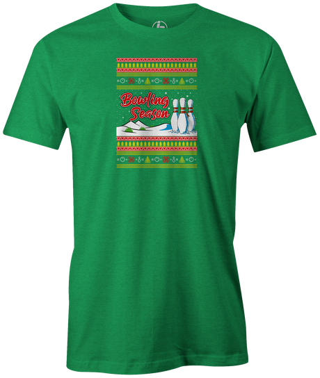 Bowling Season Holiday T-shirt