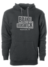 Brunswick, Radical, DV8, Hammer, Track, Columbia, and Ebonite. This new Pennant Hoodie is the perfect shirt for any Brands of Brunswick bowling fan. Retro Brunswick bowling league shirts on sale discounted gifts for bowlers. Bowling party apparel. Original bowling tees. throwback