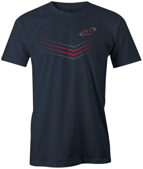 Columbia 300 Sport! This new tee is the perfect shirt for any Columbia 300 fan. Available in multiple colors.  Hit the lanes in this awesome Hammer t-shirt and show everyone that you are a part of the team!  Tshirt, tee, tee-shirt, tee shirt, Pro shop. League bowling team shirt. PBA. PWBA. USBC. Junior Gold. Youth bowling. Tournament t-shirt. Men's. Bowling Ball. navy