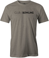 Club Bowling Men's T-shirt, Grey, tee, tee-shirt, tshirt, shirt, cool, pro, popular