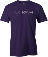 Club Bowling Men's T-shirt, Purple, tee, tee-shirt, tshirt, shirt, cool, pro, popular