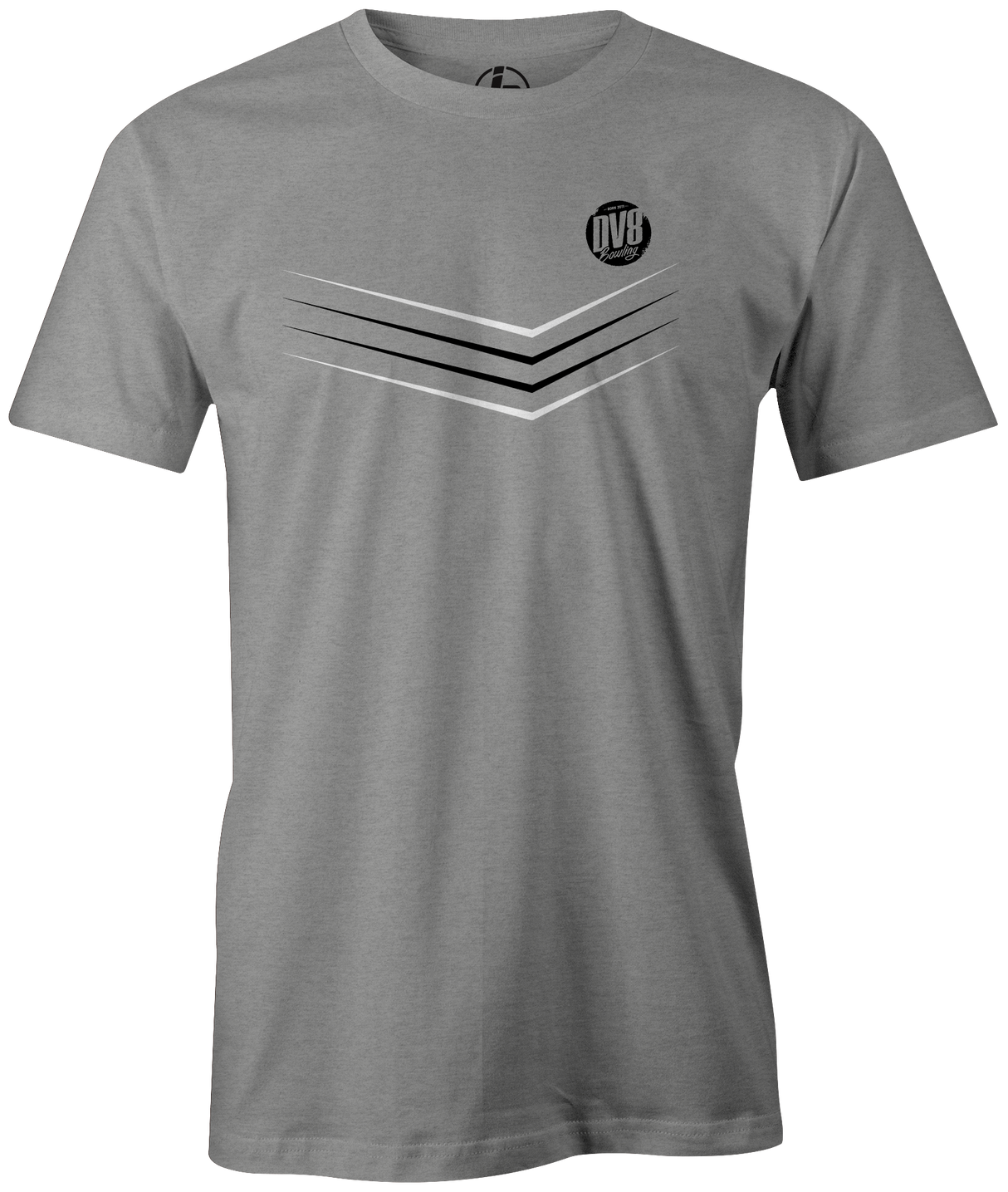 DV8 Sport! This new tee is the perfect shirt for any DV8 bowling fan. Available in multiple colors.  Hit the lanes in this awesome t-shirt and show everyone that you are a part of the team!  Tshirt, tee, tee-shirt, tee shirt, Pro shop. League bowling team shirt. PBA. PWBA. USBC. Junior Gold. Youth bowling. Tournament t-shirt. Men's. Bowling Ball.