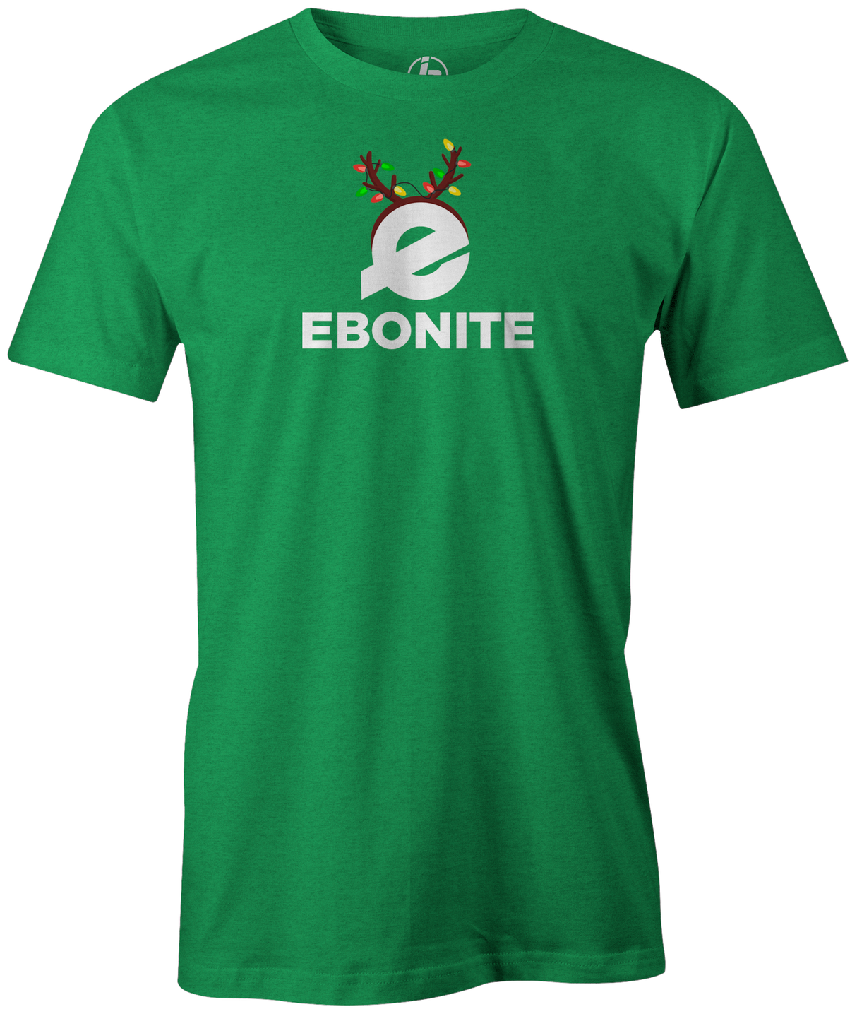 Tis' the season for Christmas bowling tee shirts. Show your Merriness on and off the lanes with the Ebonite bowling Holiday T-shirt!  ugly t-shirt comes in red and black colors. Show your holiday spirit with this shirt that helps you hook the ball at your office party or night out with your friends!  Bowling gift holiday gift guide. Tee-shirt gift. Christmas Tree