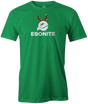 Tis' the season for Christmas bowling tee shirts. Show your Merriness on and off the lanes with the Ebonite bowling Holiday T-shirt!  ugly t-shirt comes in red and black colors. Show your holiday spirit with this shirt that helps you hook the ball at your office party or night out with your friends!  Bowling gift holiday gift guide. Tee-shirt gift. Christmas Tree