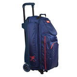 Diamond triple roller 3 Bowling ball roller bag