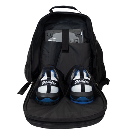 Diamond Backpack holds bowling shoes and accessories