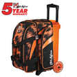 Cruiser Scratch double roller bowling ball bag