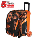 Cruiser Scratch double roller bowling ball bag