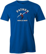 He's always at the lanes because Father Bowls Best!  Anyone can be a bowling dad. But only one can be the best bowling dad ever. Let everyone know that you are the BEST BOWLING DAD EVER! Available in navy, gray, white, army green, charcoal, black. Father's Day? This tee is the PERFECT gift. free shipping. discount. present. cheap. coupon
