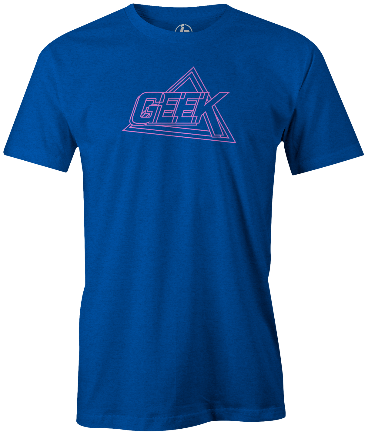 Geek by Swag Bowling. Swag Bowling Classic Logo T-shirt. This shirt is perfect for bowling practice, leagues or weekend tournaments. Men's T-Shirt, bowling ball, tee, tee shirt, tee-shirt, t shirt, t-shirt, tees, league, tournament shirt, PBA, PWBA, USBC. 