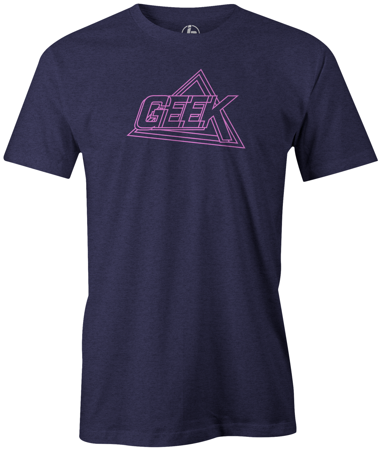 Geek by Swag Bowling. Swag Bowling Classic Logo T-shirt. This shirt is perfect for bowling practice, leagues or weekend tournaments. Men's T-Shirt, bowling ball, tee, tee shirt, tee-shirt, t shirt, t-shirt, tees, league, tournament shirt, PBA, PWBA, USBC. f