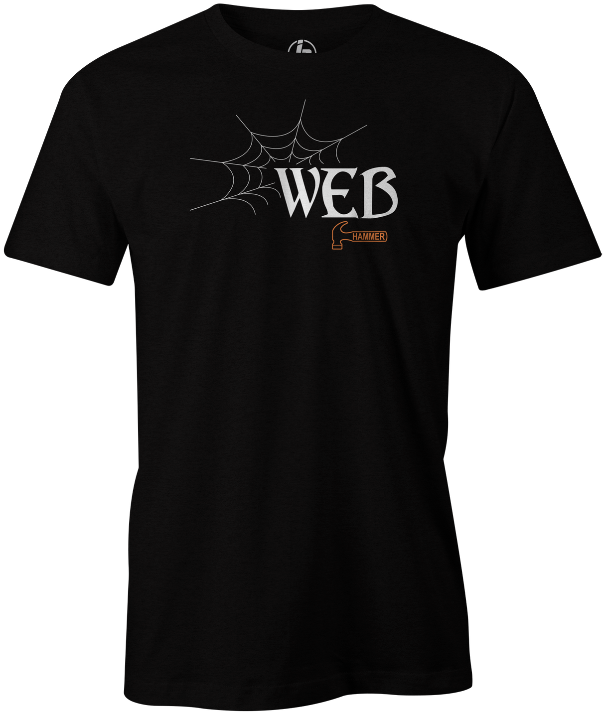 Hammer Web Men's T-shirt, Black, Bowling, Bowling Ball, tshirt, tee, tee-shirt, tee shirt, web tour, black widow, bill o'neil, shannon o'keefe