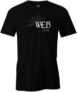 Hammer Web Men's T-shirt, Black, Bowling, Bowling Ball, tshirt, tee, tee-shirt, tee shirt, web tour, black widow, bill o'neil, shannon o'keefe