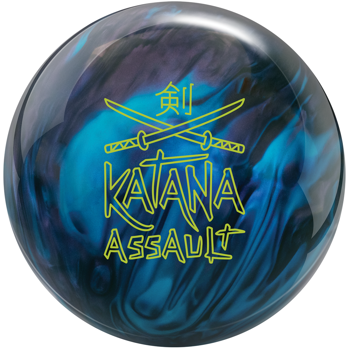 The Katana Assault has an RG of 2.501, a diff of 0.051, and an intermediate differential of 0.020. This core yields a quick response to friction and a lot of continuation through the pins. Inside Bowling Pro Shop powered by Ray Orf's in St. Louis MO USA. Best prices online with free shipping on all orders over $75.