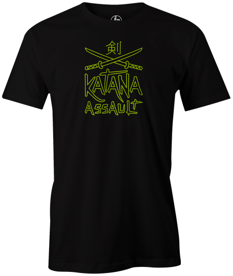 Check out this Radical Technologies Katana Assault bowling league tee (t-shirt, tees, tshirt, teeshirt) available at Inside Bowling. Comfortable cheap discounted special bowling shirts for bowlers online. Get what you can't get on Amazon, Walmart, Target, or E-Bay here. Men's T-Shirt, Purple, bowling, bowling ball, tee, tee shirt, tee-shirt, t shirt, t-shirt, tees, league bowling team shirt, tournament shirt, funny, cool, awesome, brunswick, brand