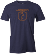 track-legion-pearl bowling ball logo tee shirt bowler tshirt